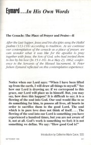 Emmanuel, 1999, 105(7), 431.