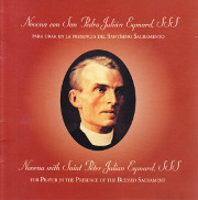 Cover of Novena with Saint Peter Julian Eymard, SSS: For prayer in the presence of the Blessed Sacrament