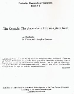 Cover of The Cenacle: A place of prayer